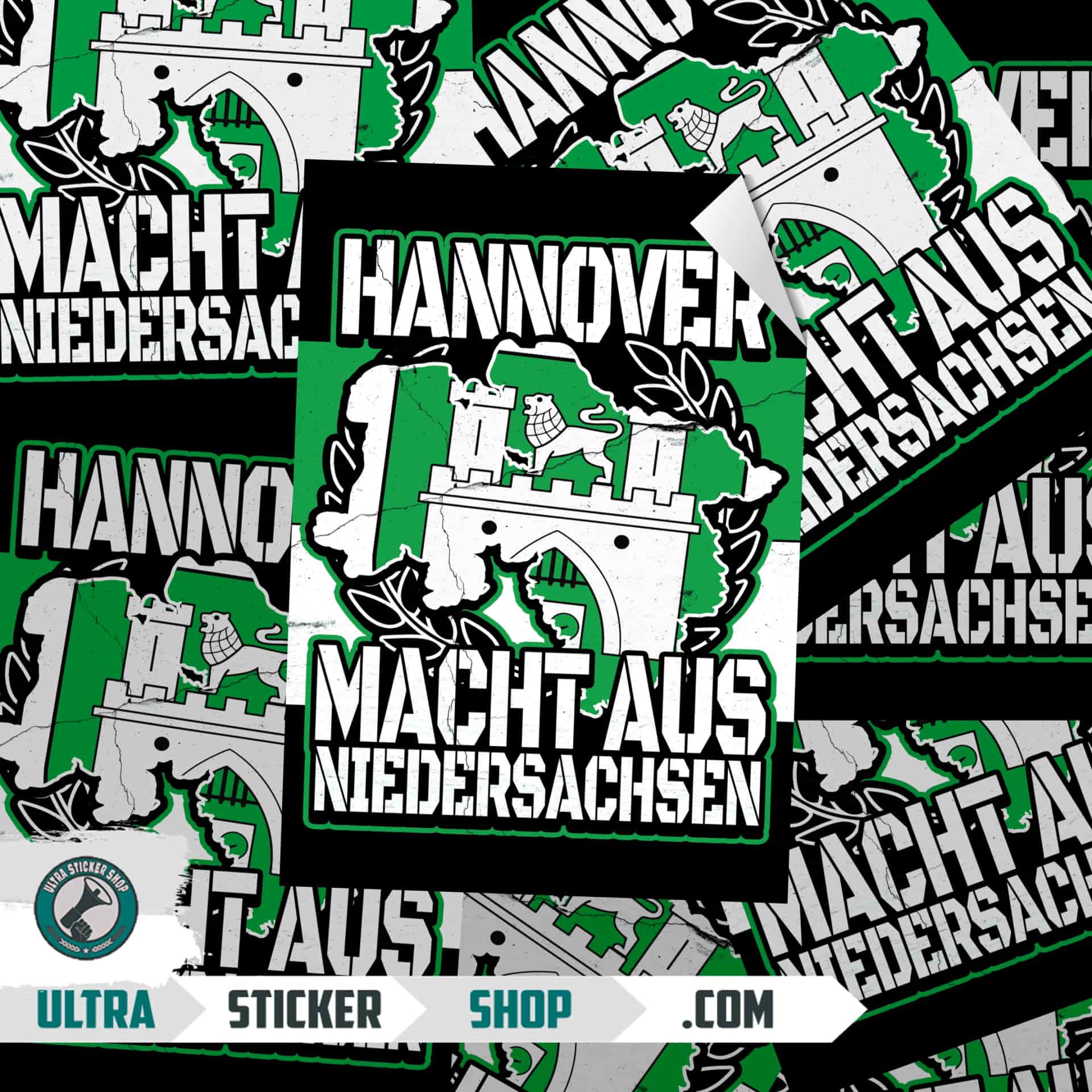 Hannover macht aus niedersachsen Aufkleber