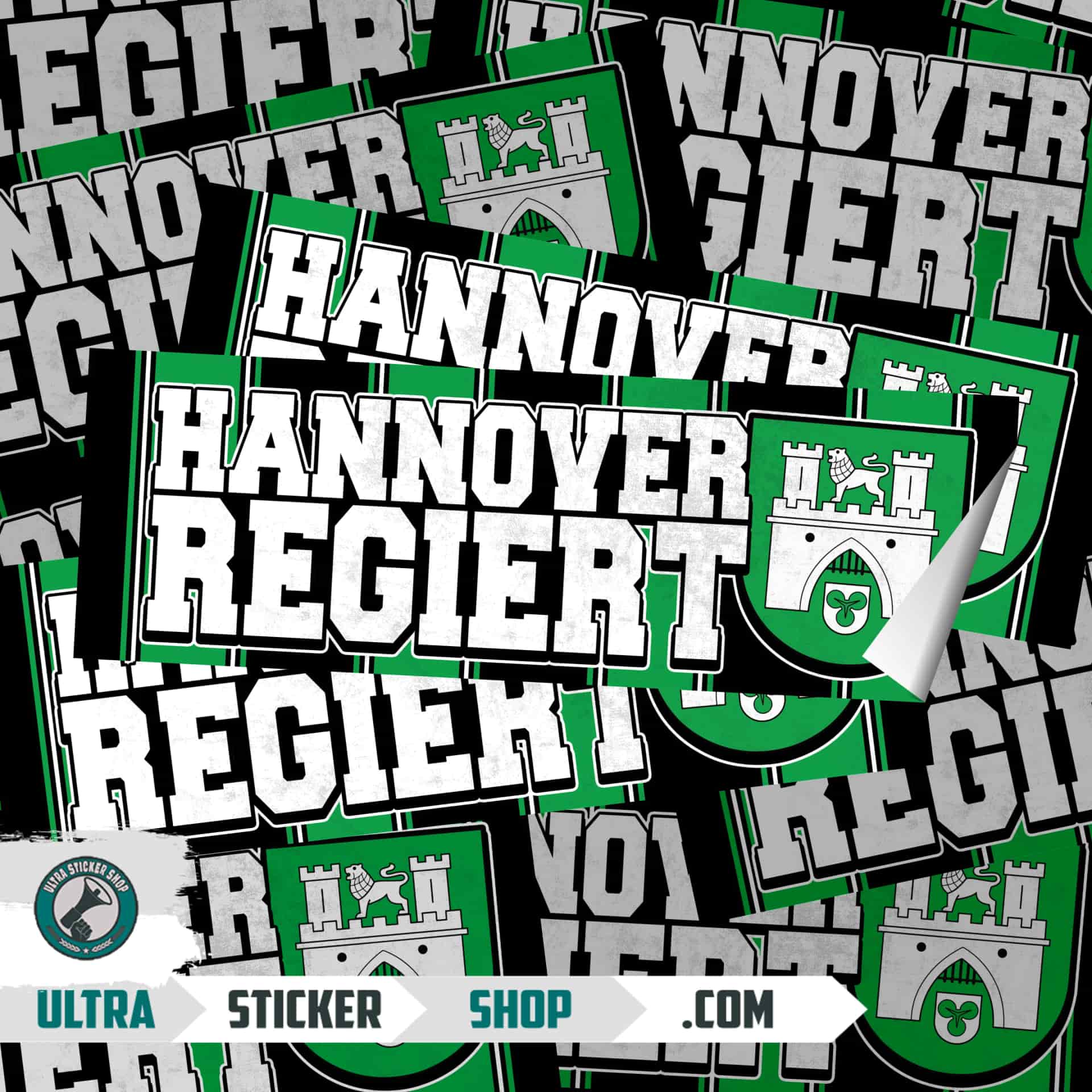 Hannover regiert Aufkleber