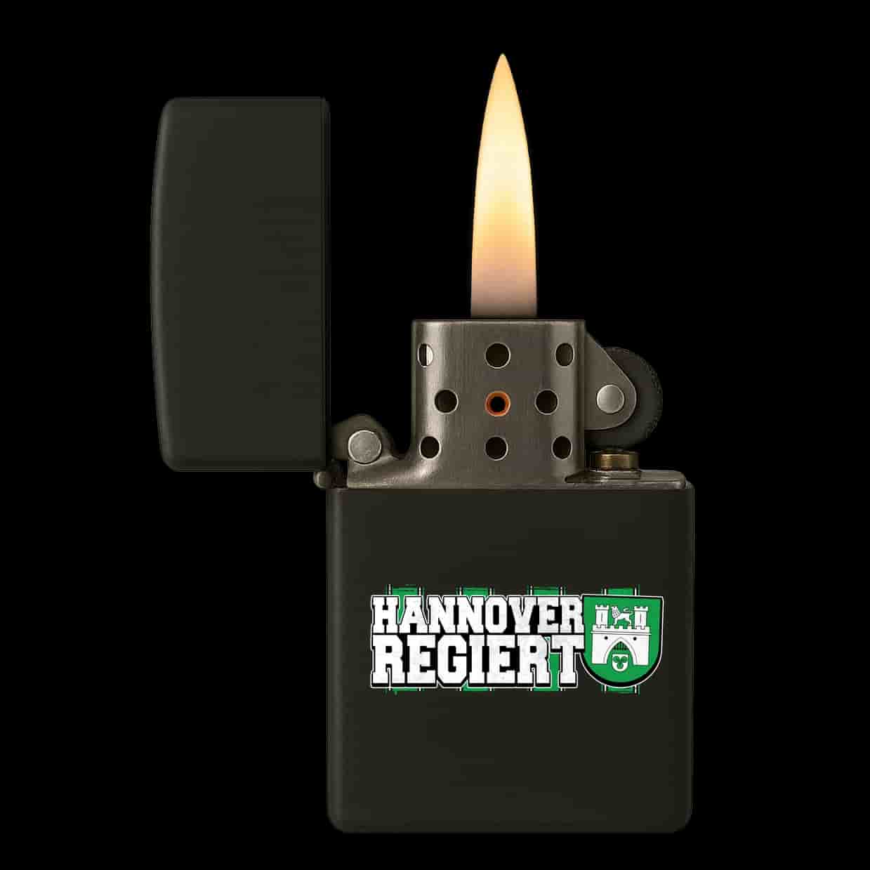 Hannover regiert Feuerzeug
