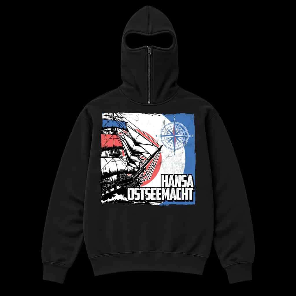 Hansa Ostseemacht Ninja Kapuzenpullover