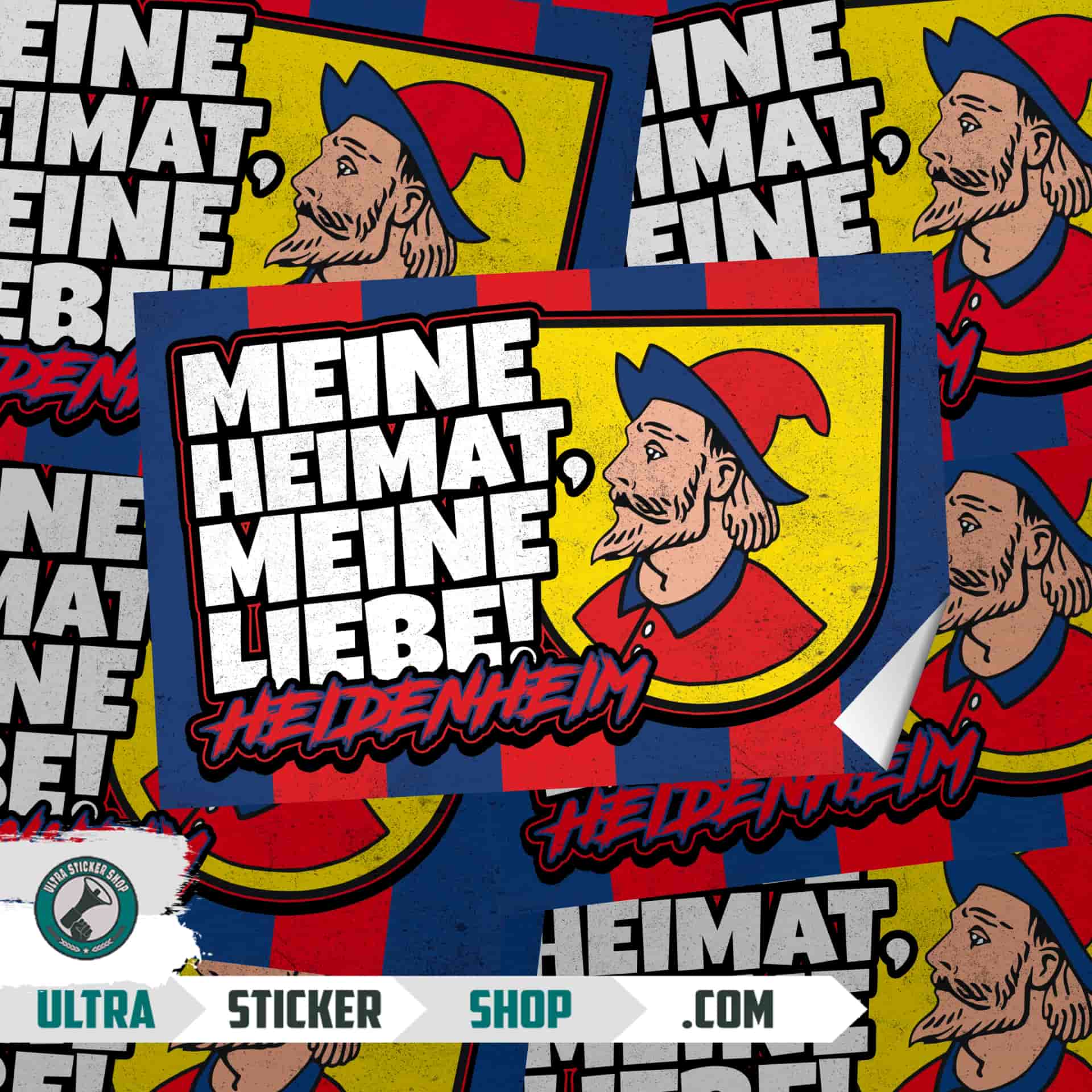 Heidenheim Meine heimat, Meine liebe Aufkleber