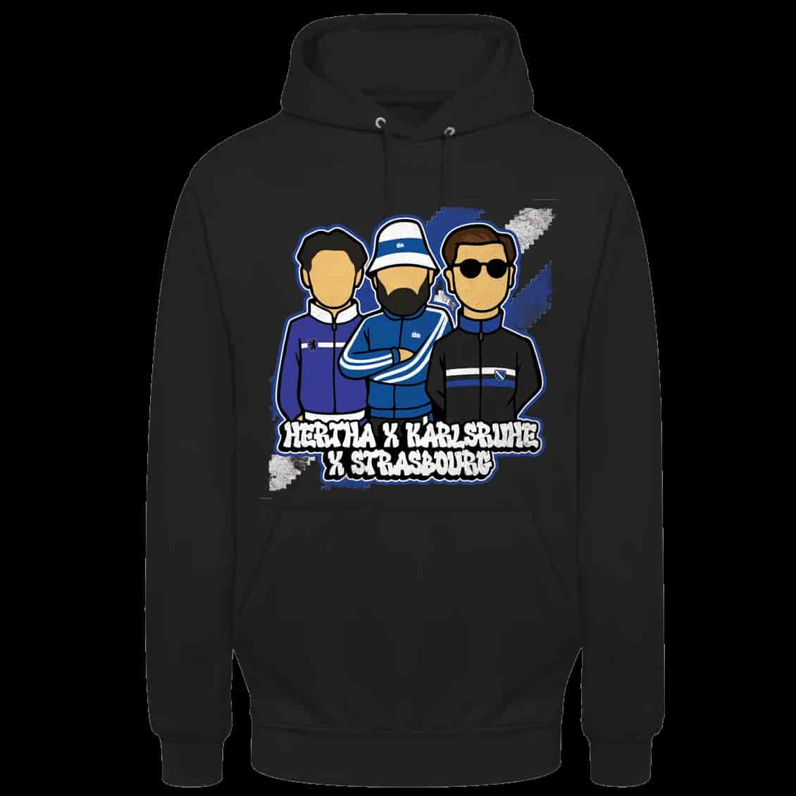 Hertha X Karlsruhe X Strasbourg Hoodie