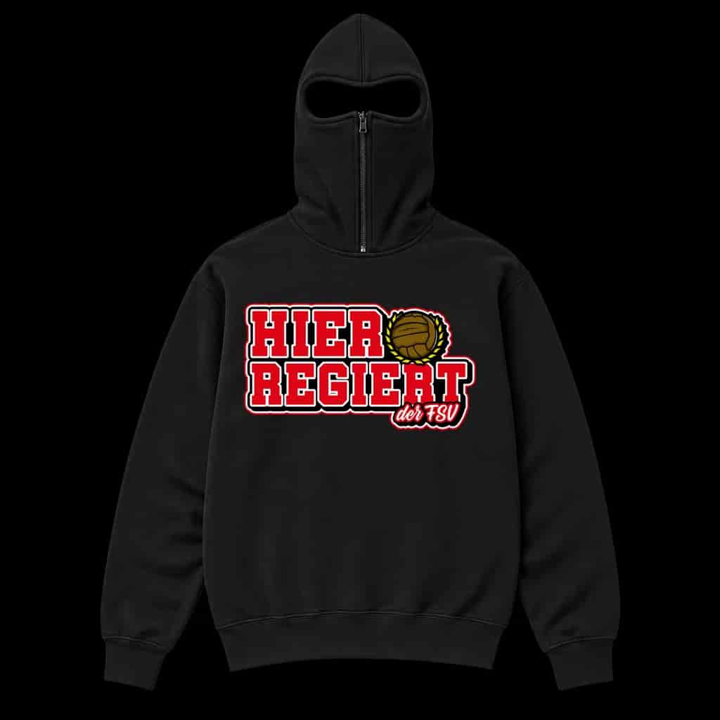 Hier regiert der FSV Ninja Kapuzenpullover