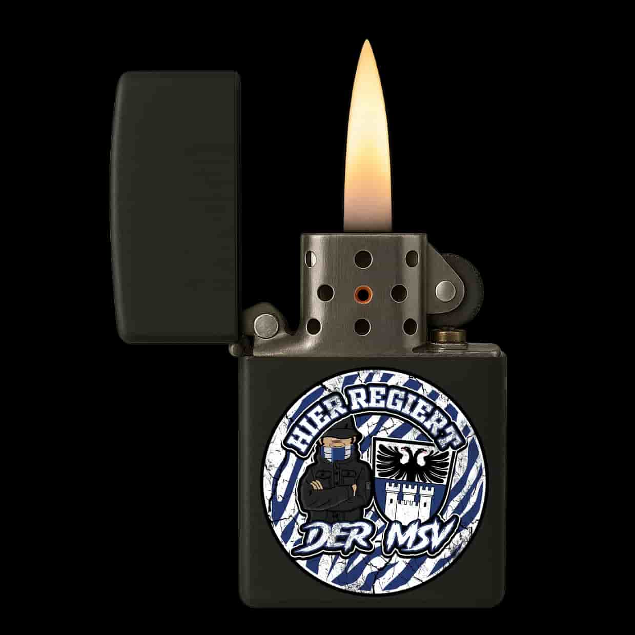 Hier regiert der MSV Feuerzeug