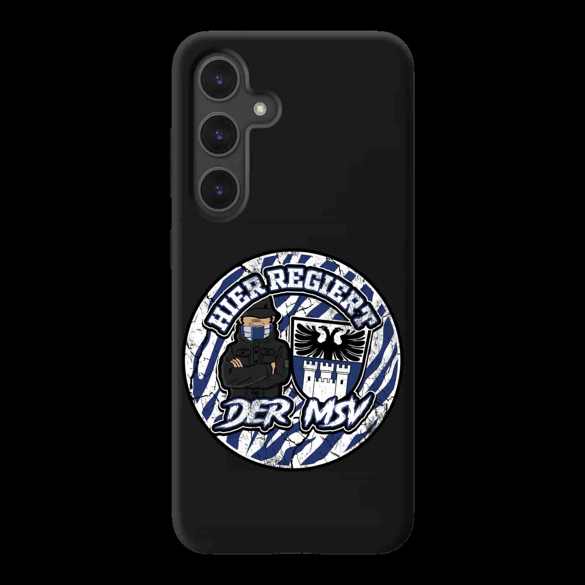 Hier regiert der MSV Samsung-Hülle