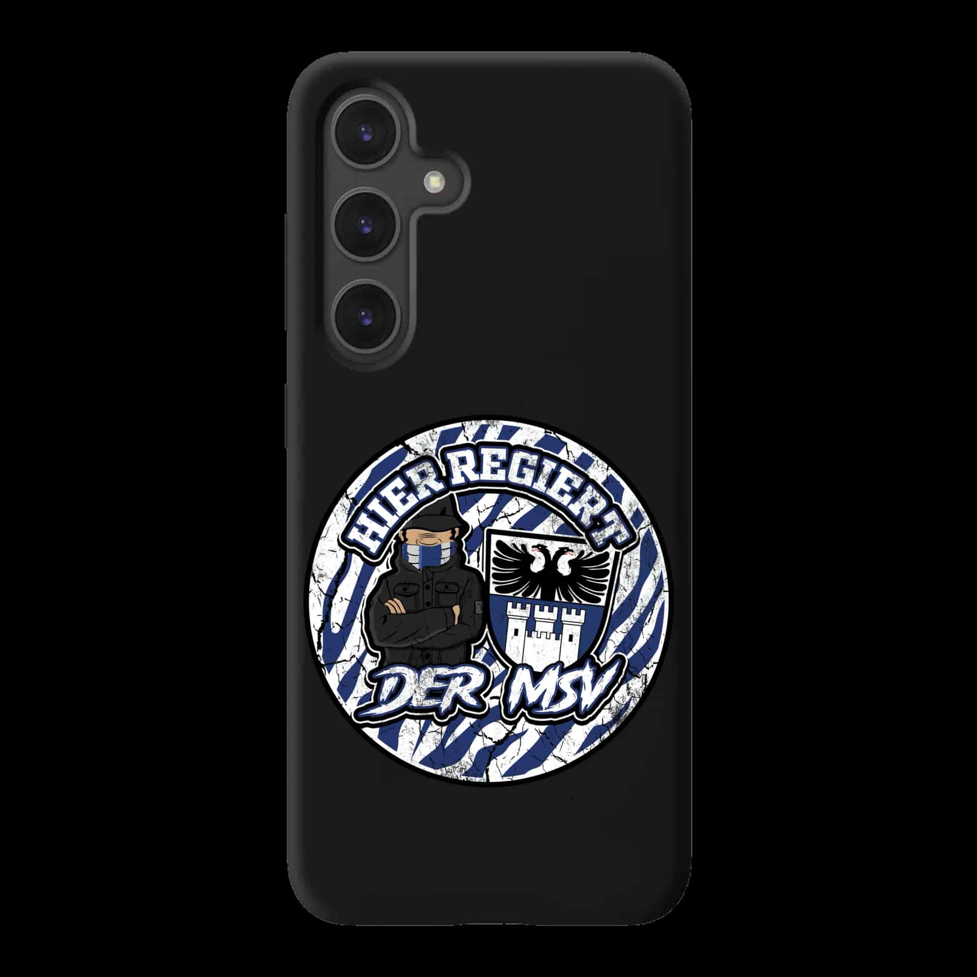 Hier regiert der MSV Samsung-Hülle