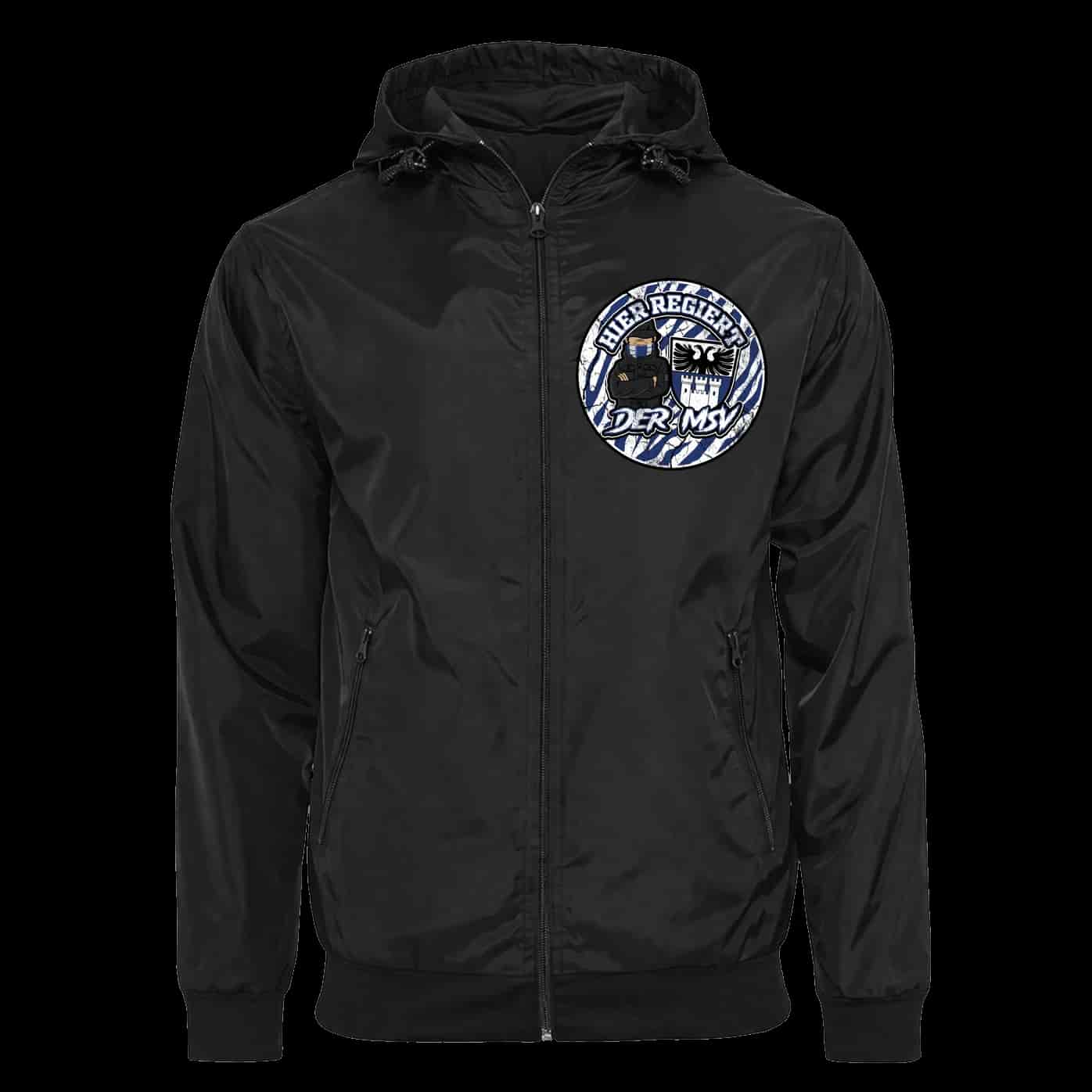 Hier regiert der MSV Jacke mit abnehmbarer Balaclava