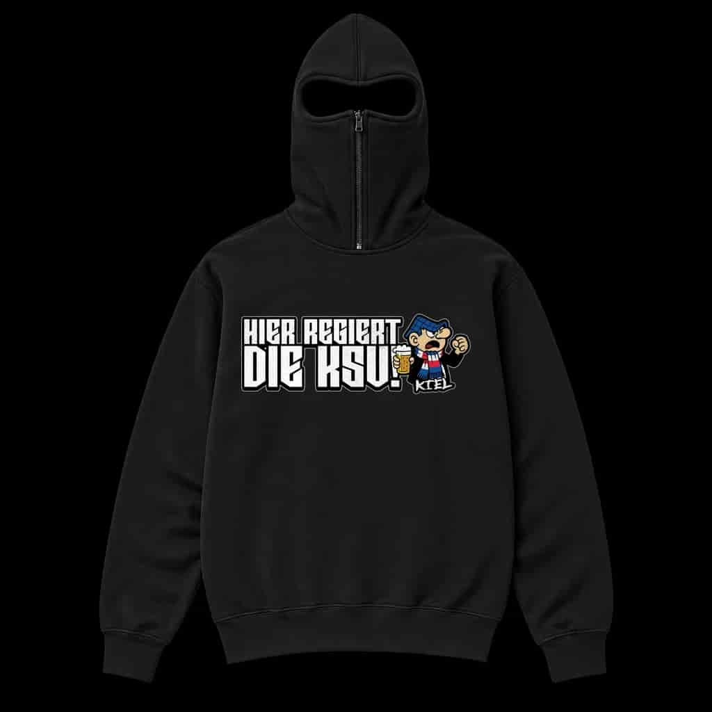 Hier regiert die KSV! Ninja Kapuzenpullover