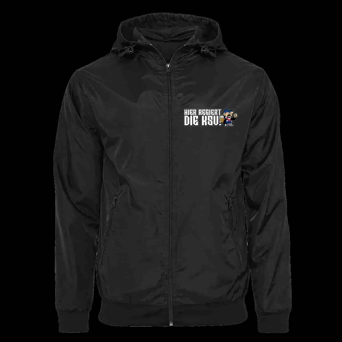 Hier regiert die KSV! Jacke mit abnehmbarer Balaclava