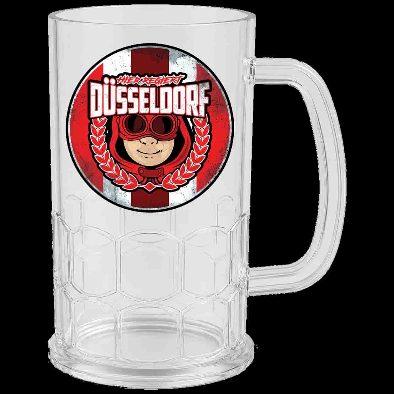 Hier regiert Düsseldorf Bierkrug