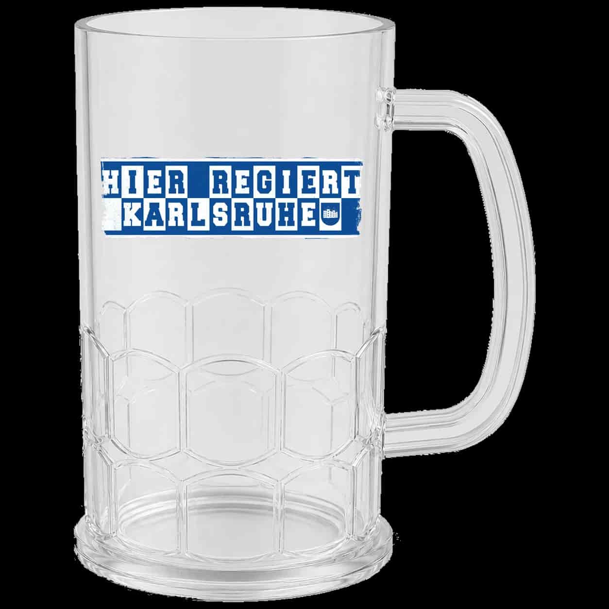 Hier regiert Karlsruhe Bierkrug