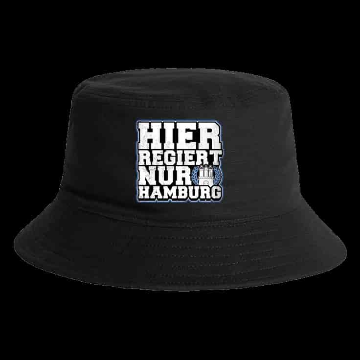 Hier regiert nur Hamburg Bucket Hat