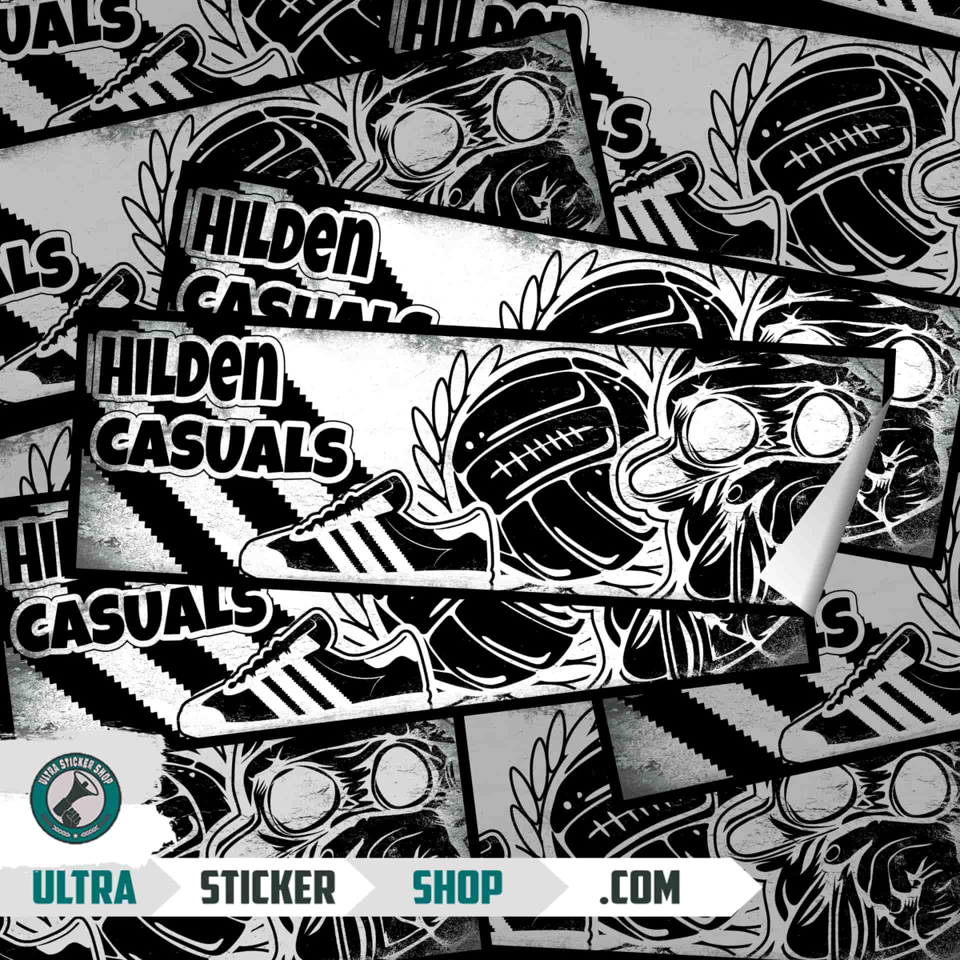 Hilden casuals Aufkleber