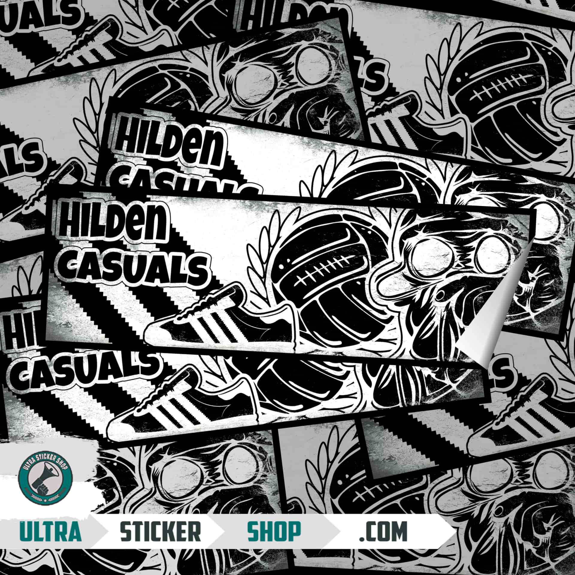 Hilden casuals Aufkleber