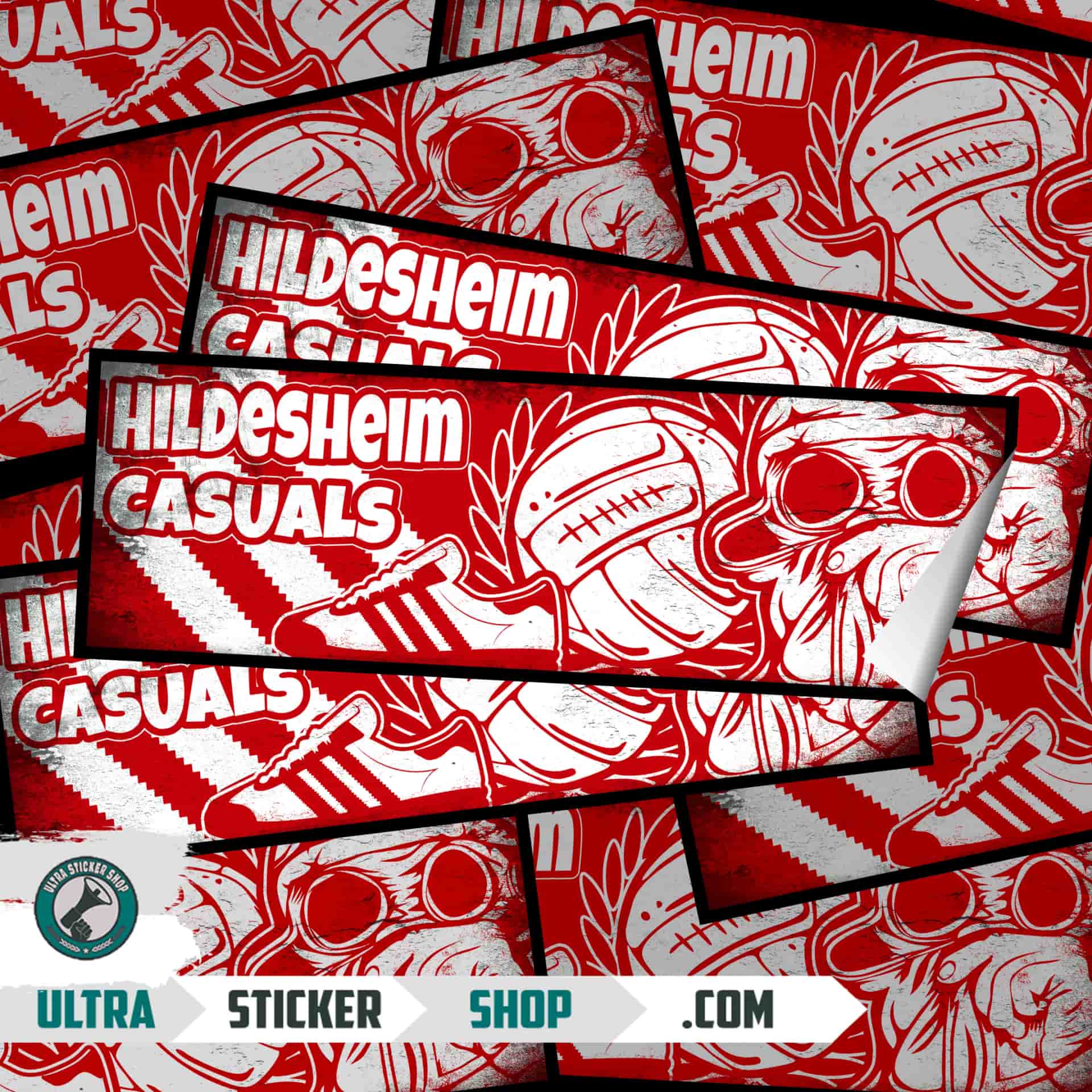 Hildesheim casuals Aufkleber