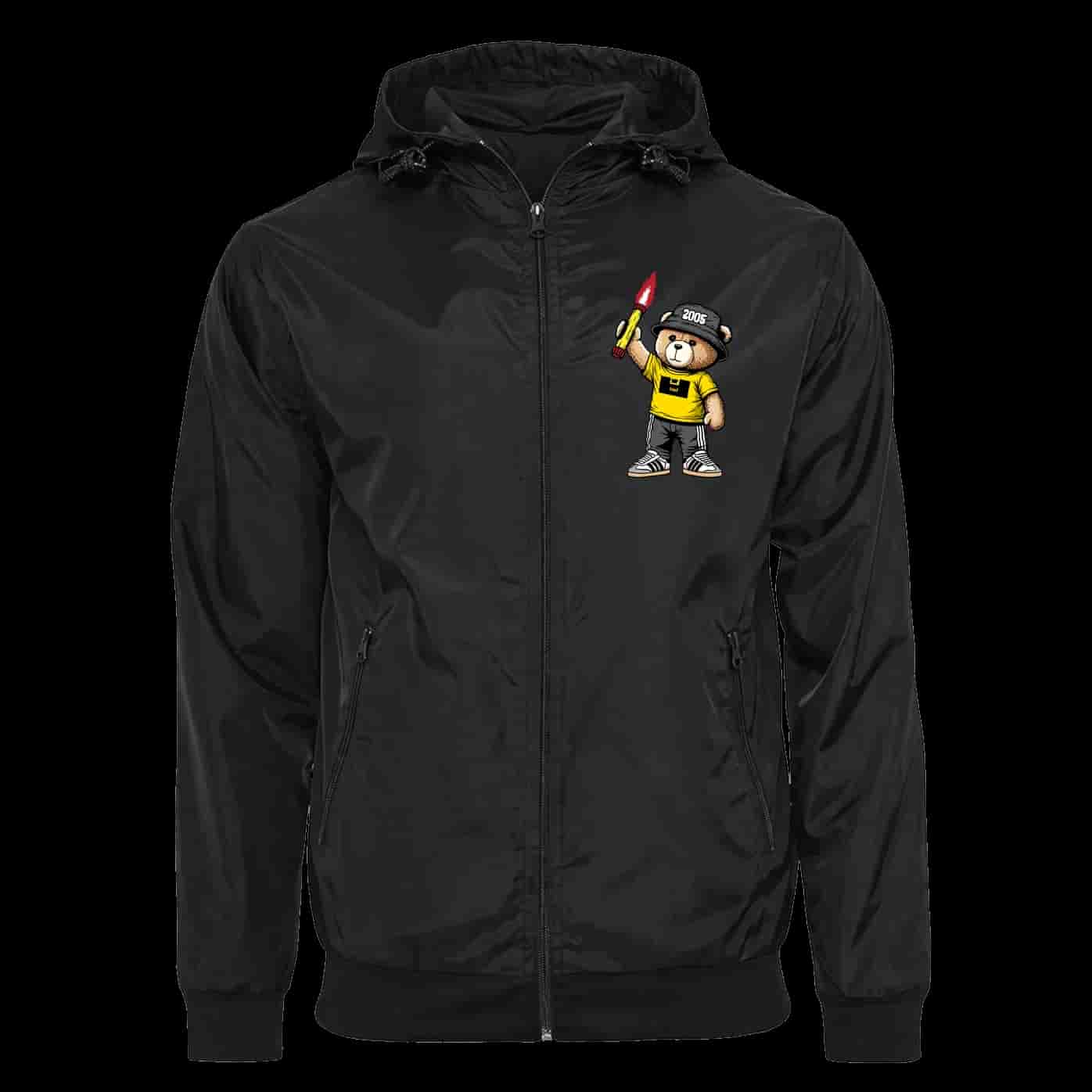 Hof 2005 bear Jacke mit abnehmbarer Balaclava