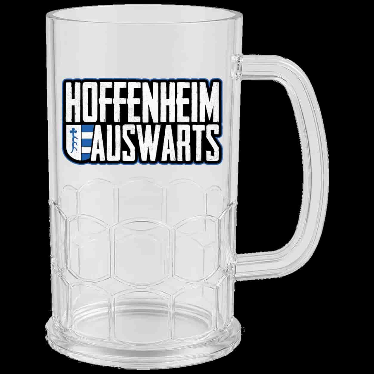 Hoffenheim auswärts Bierkrug