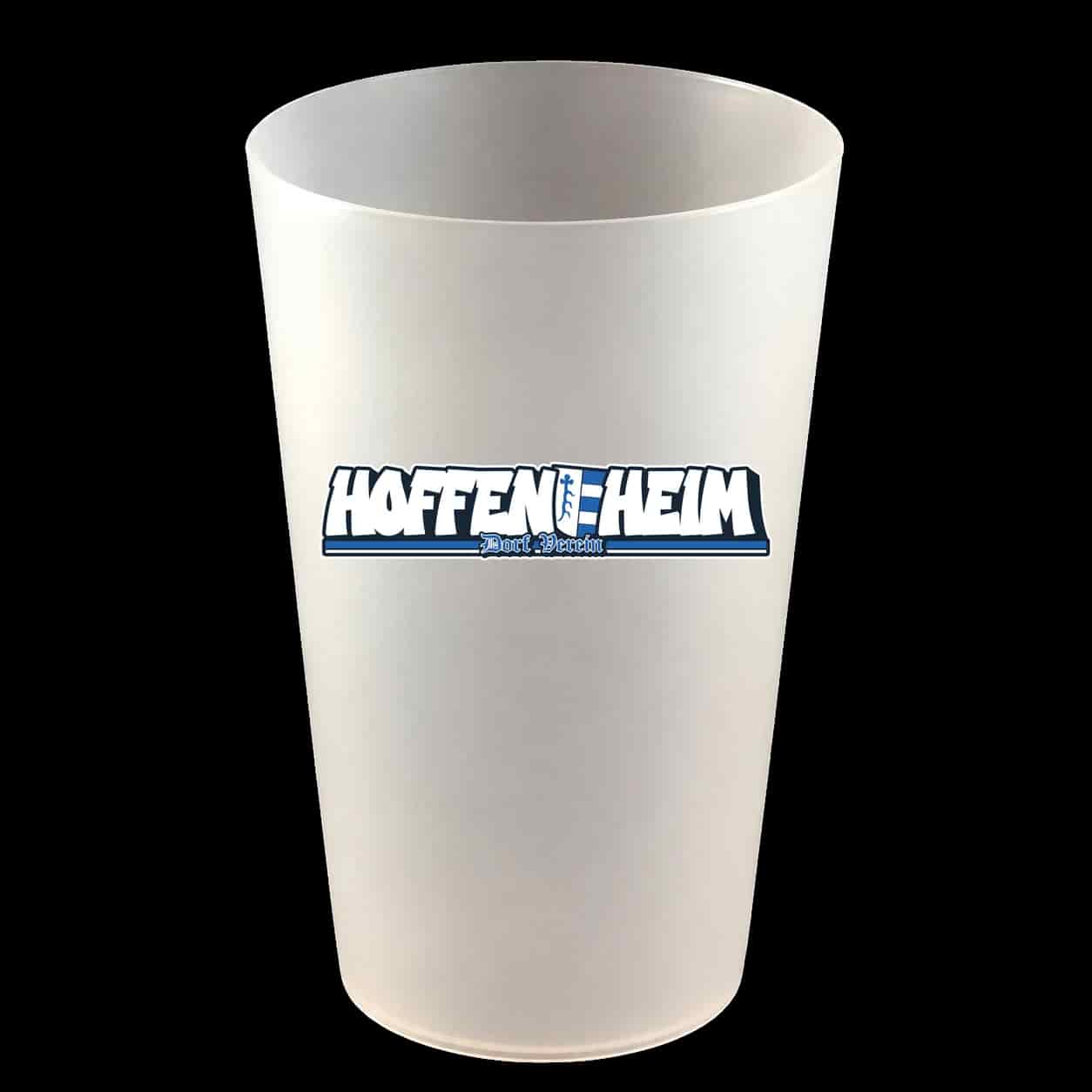 hoffenheim dorf verein Hartbecher