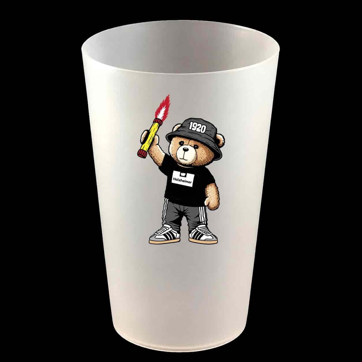 Holzheimer 1920 bear Hartbecher