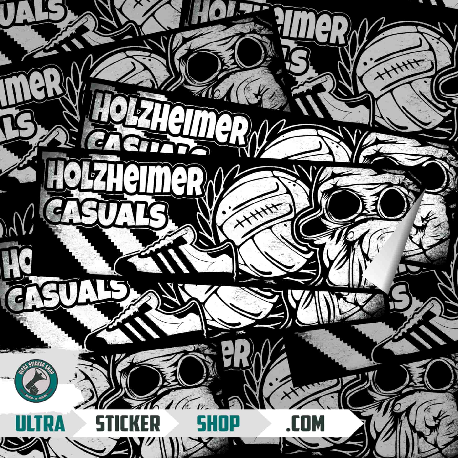 Holzheimer casuals Aufkleber