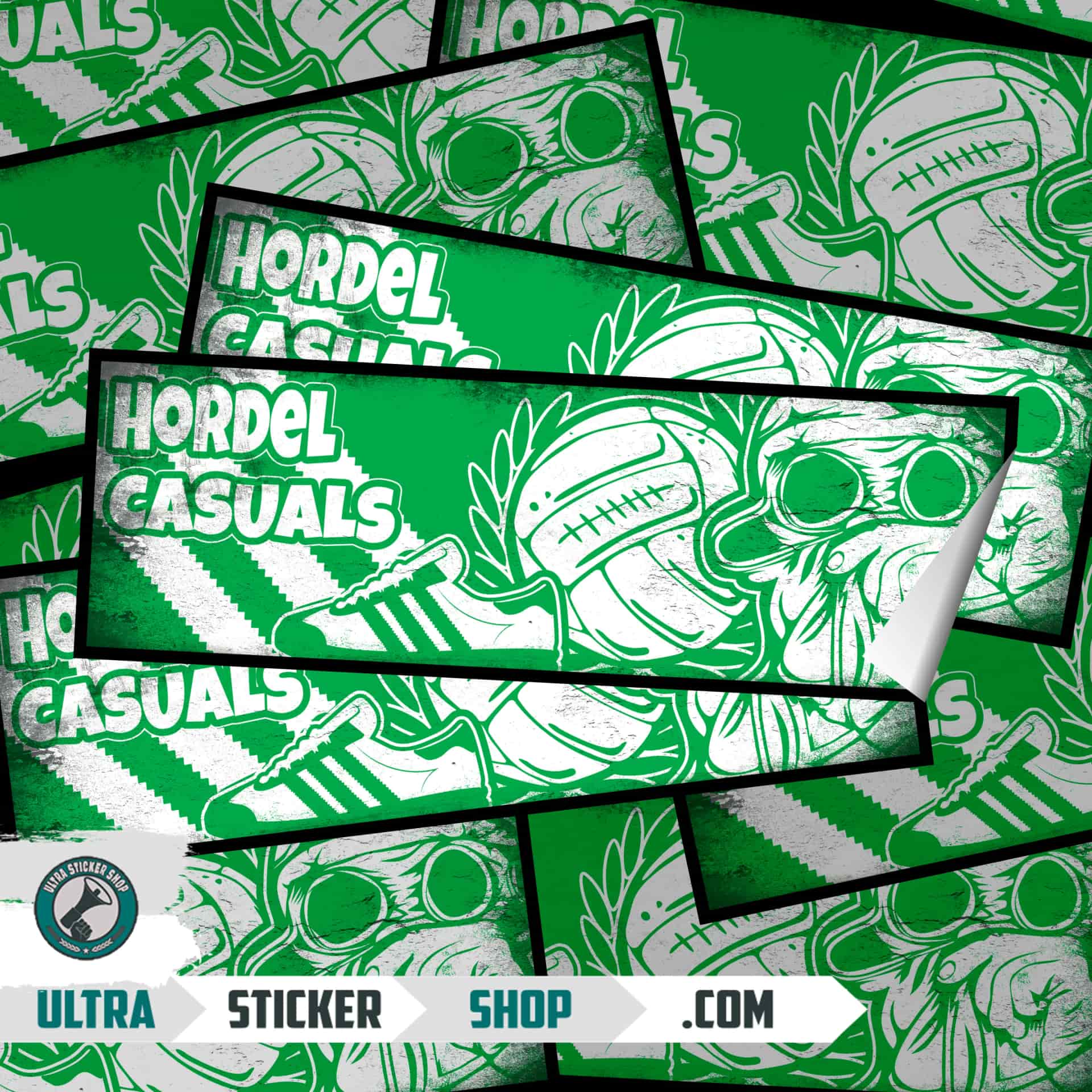 Hordel casuals Aufkleber