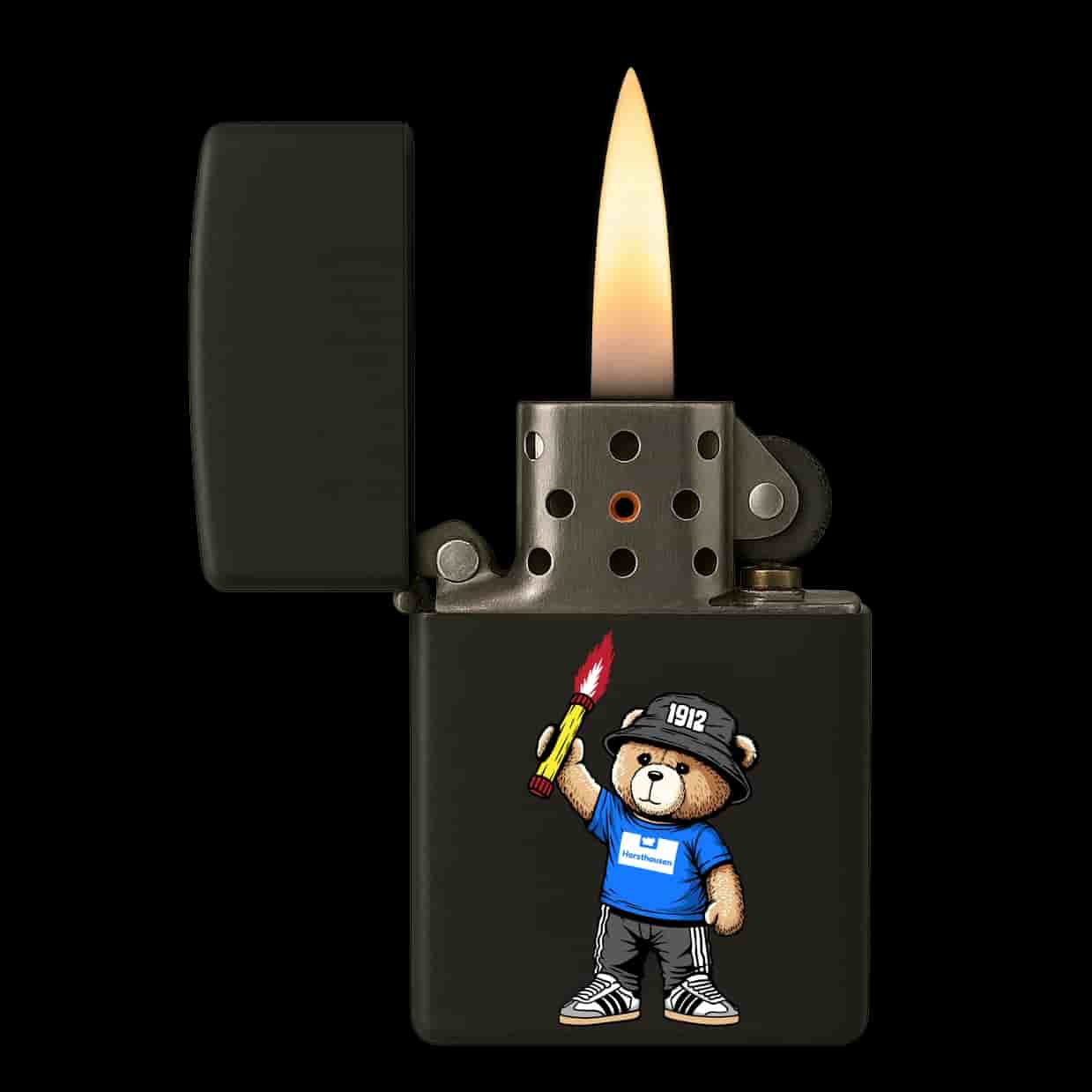 Horsthausen 1912 bear Feuerzeug