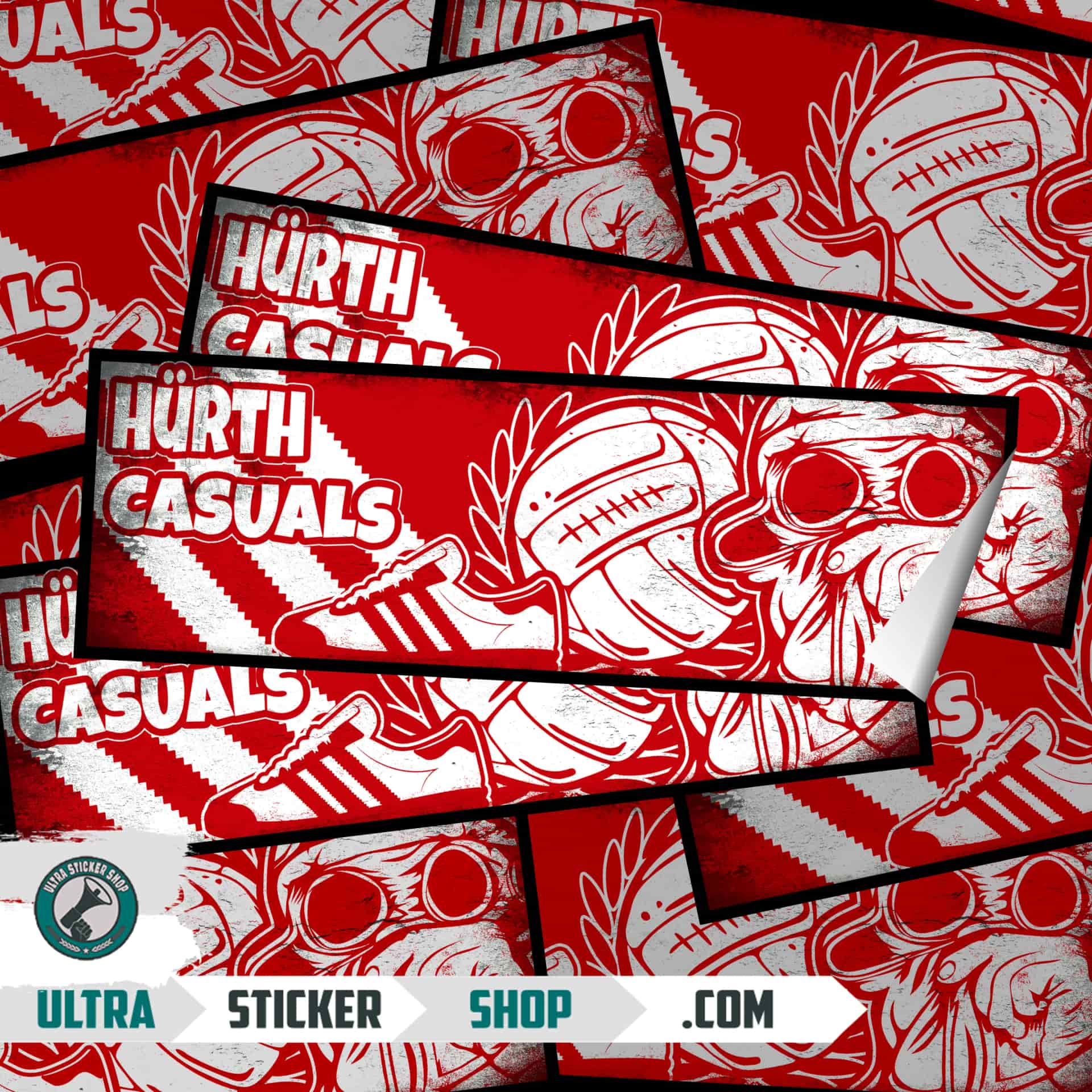 Hürth casuals Aufkleber