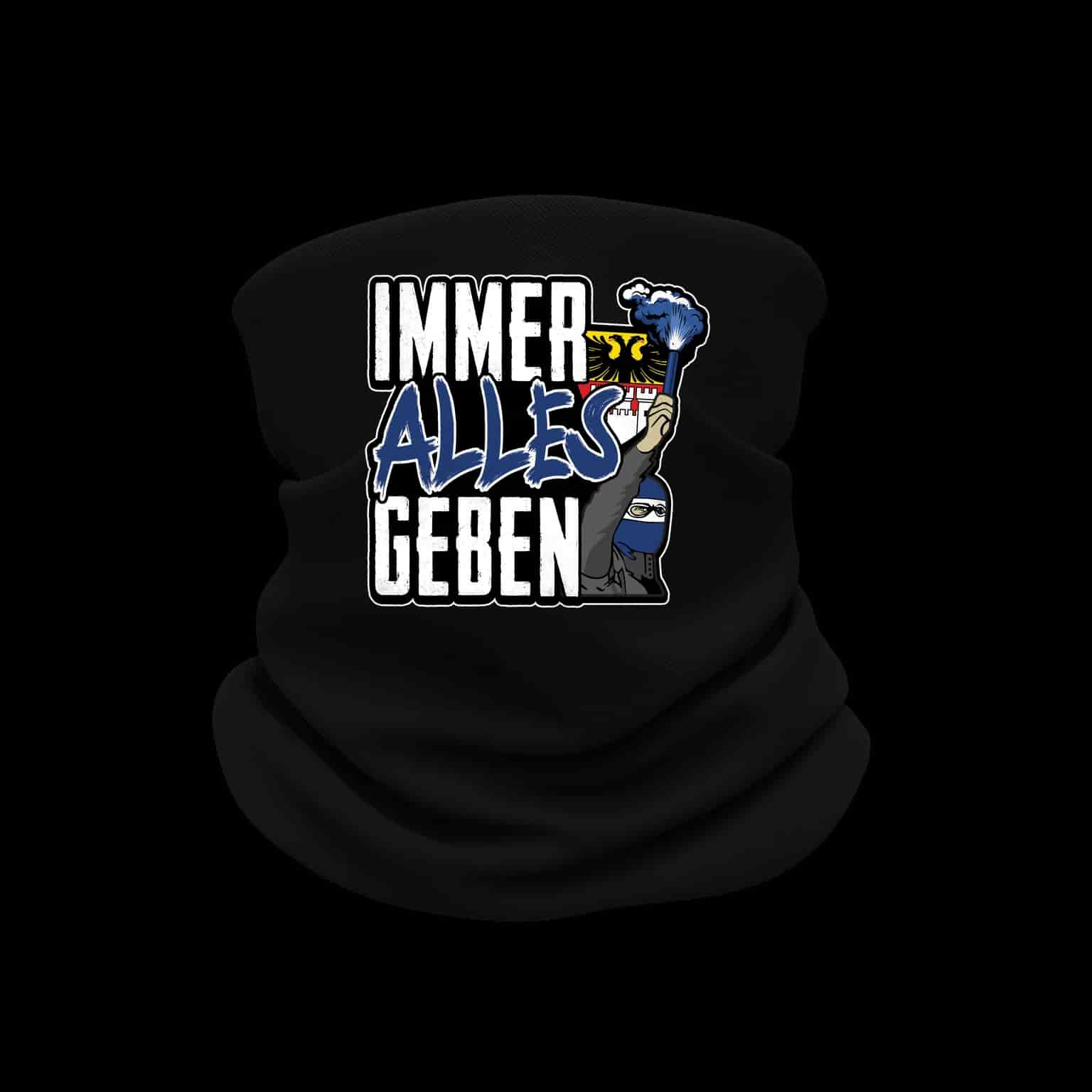Immer alles geben Halswärmer