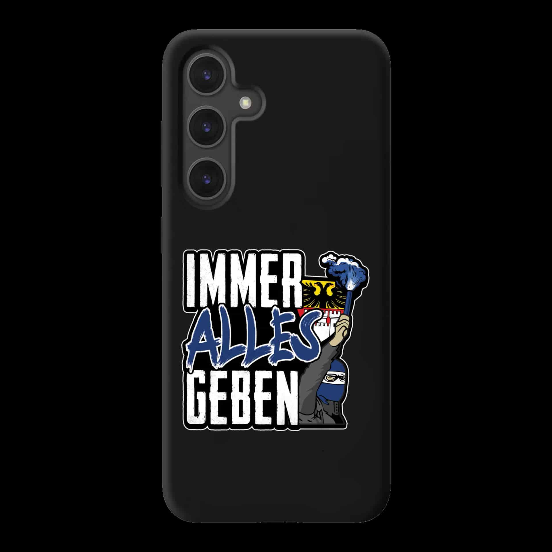 Immer alles geben Samsung-Hülle