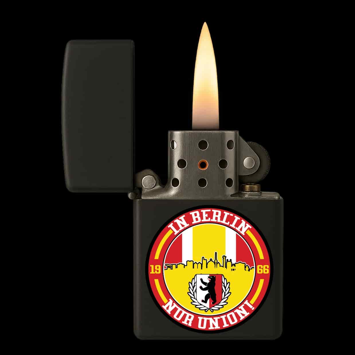 In Berlin nur Union! Feuerzeug