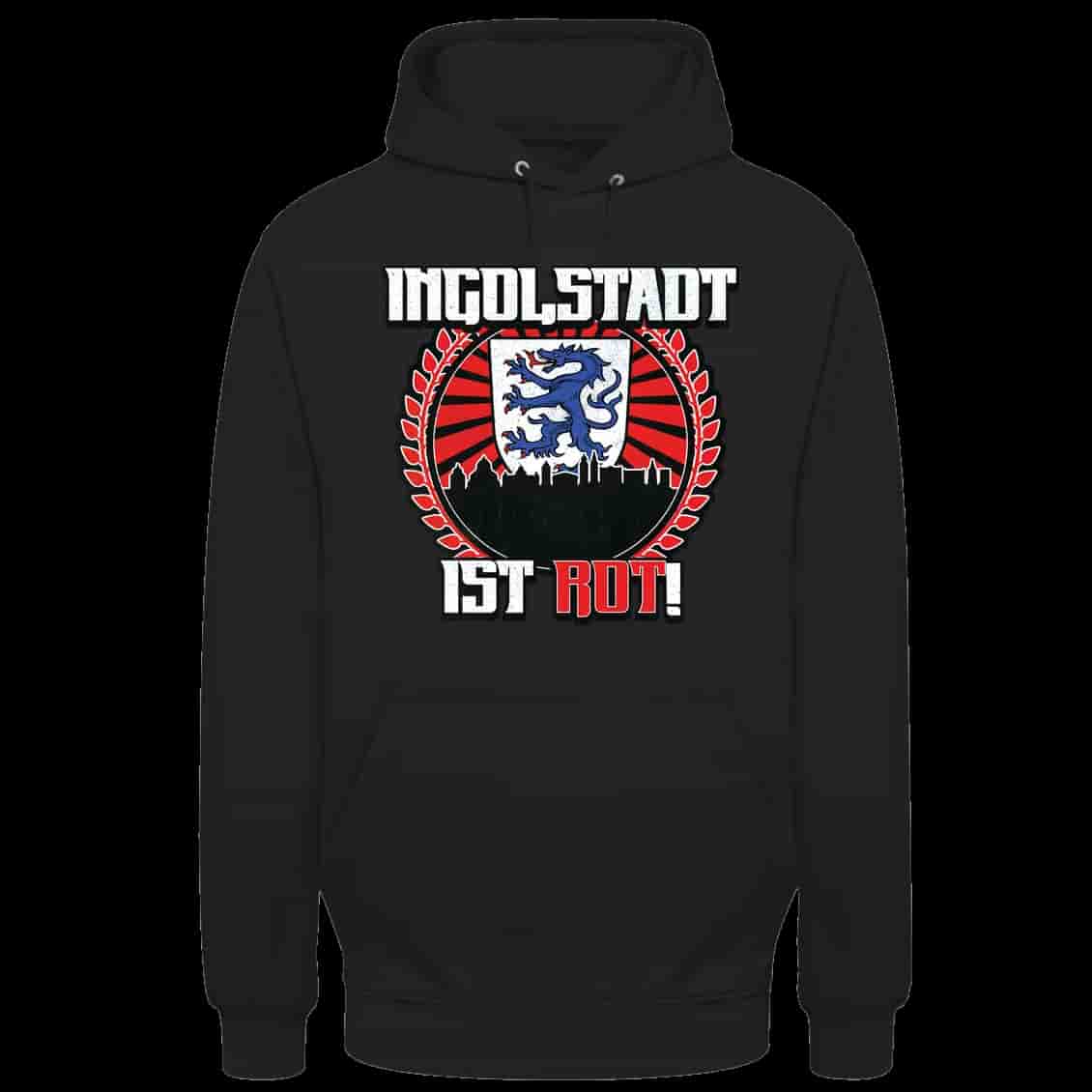 Ingolstadt ist rot Hoodie