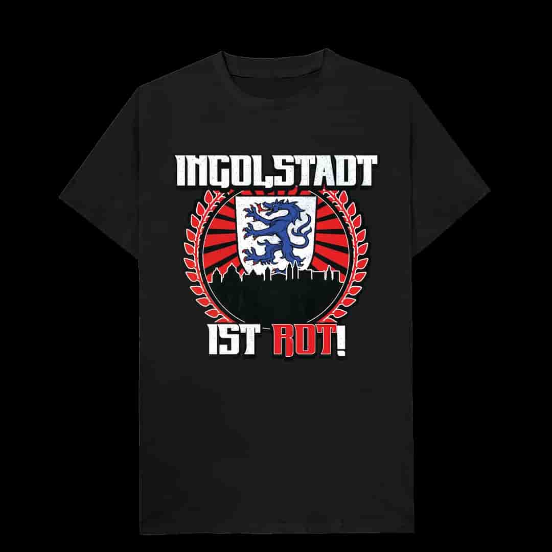 Ingolstadt ist rot T-Shirt