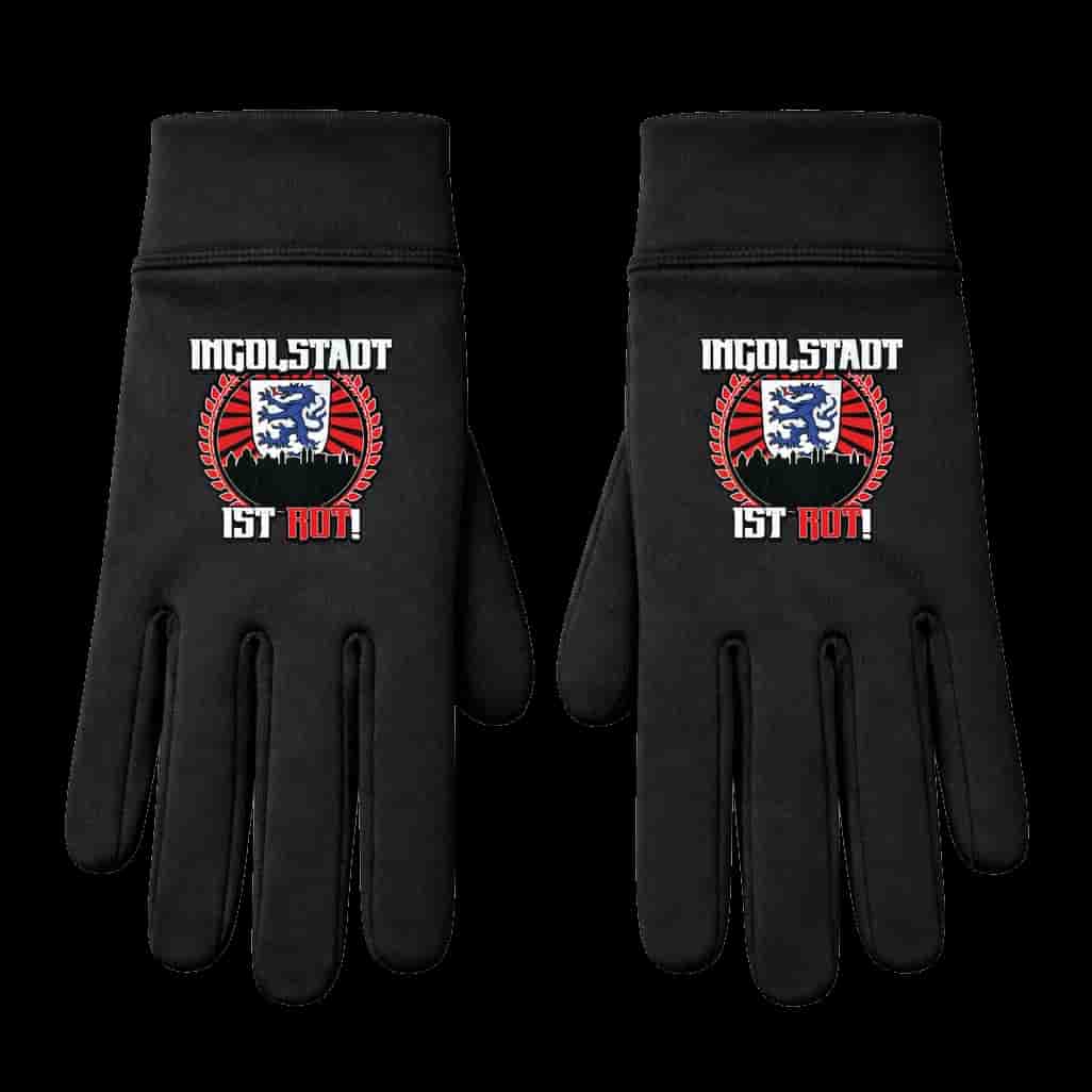 Ingolstadt ist rot Handschuhe