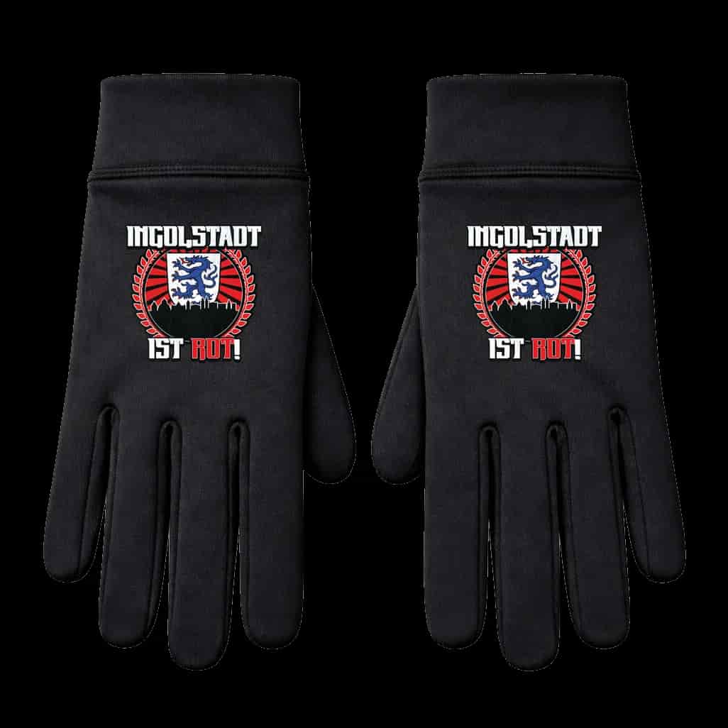 Ingolstadt ist rot Handschuhe