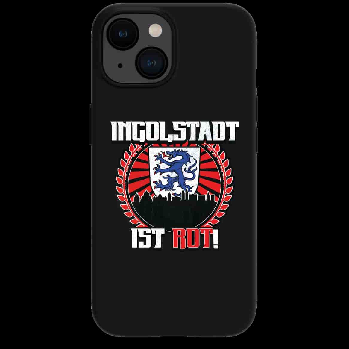 Ingolstadt ist rot iPhone-Hülle