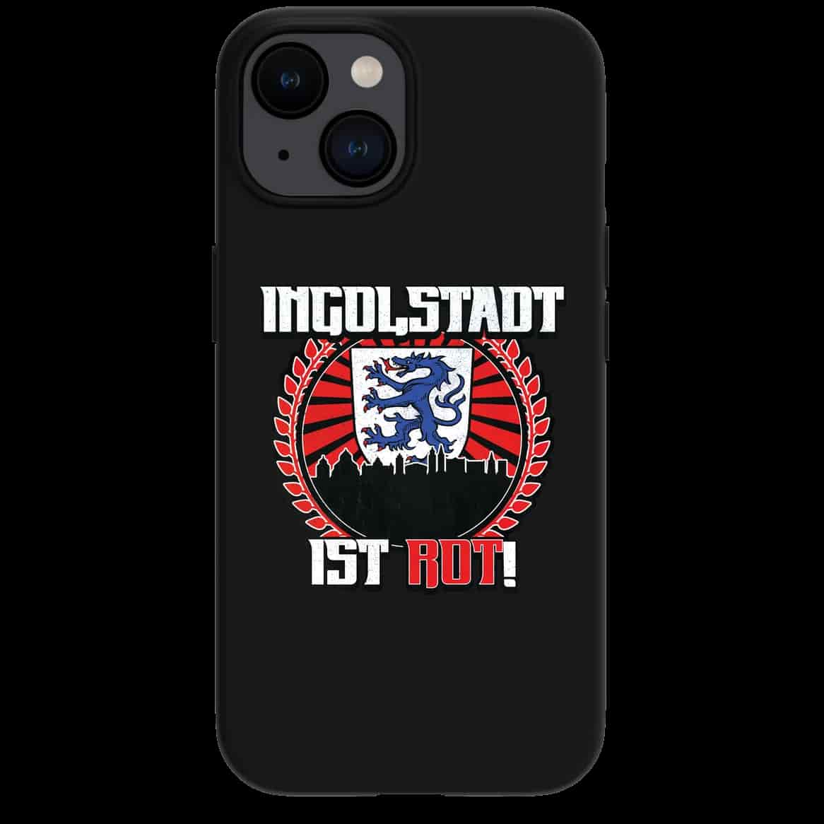Ingolstadt ist rot iPhone-Hülle