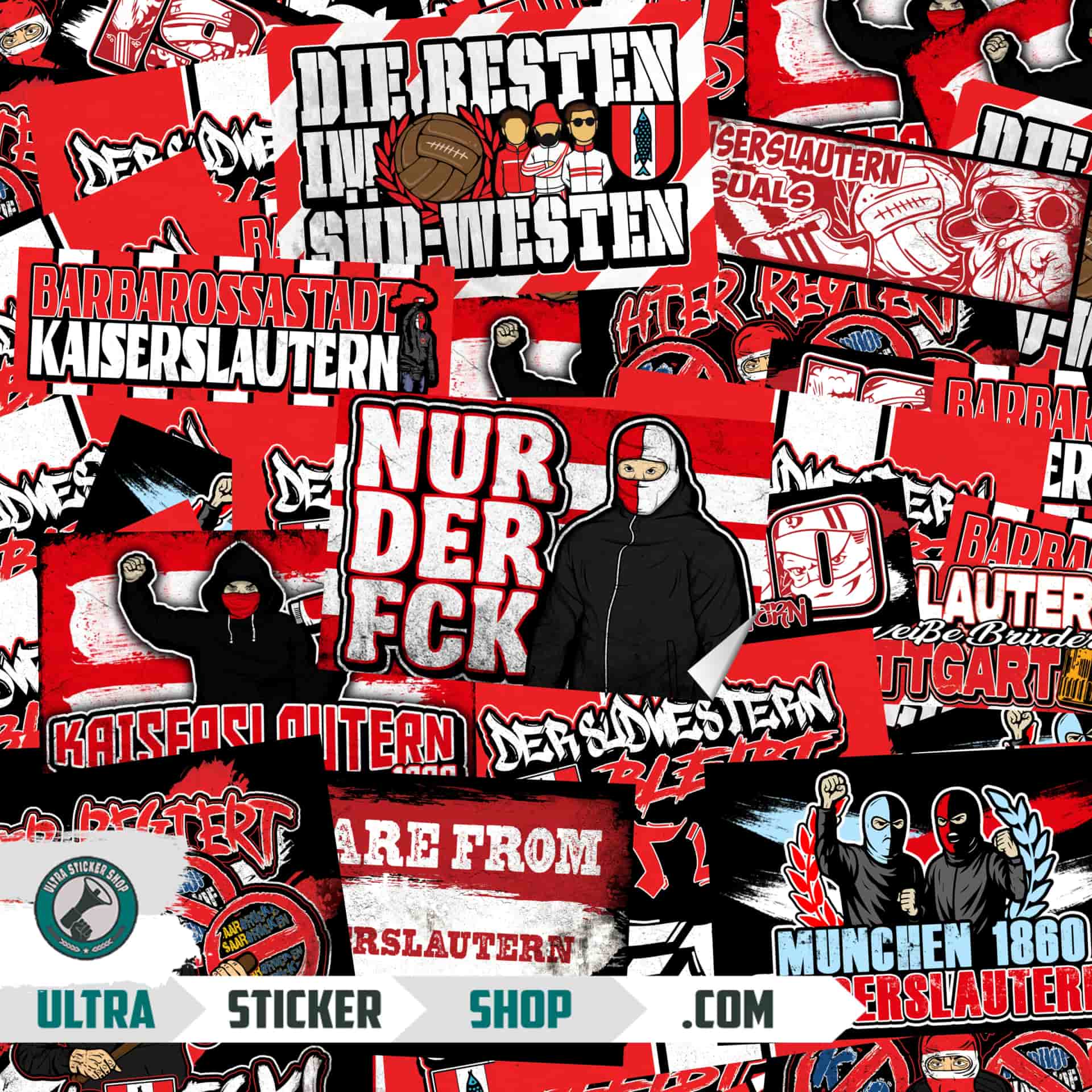 Kaiserslautern Aufkleber-Mix