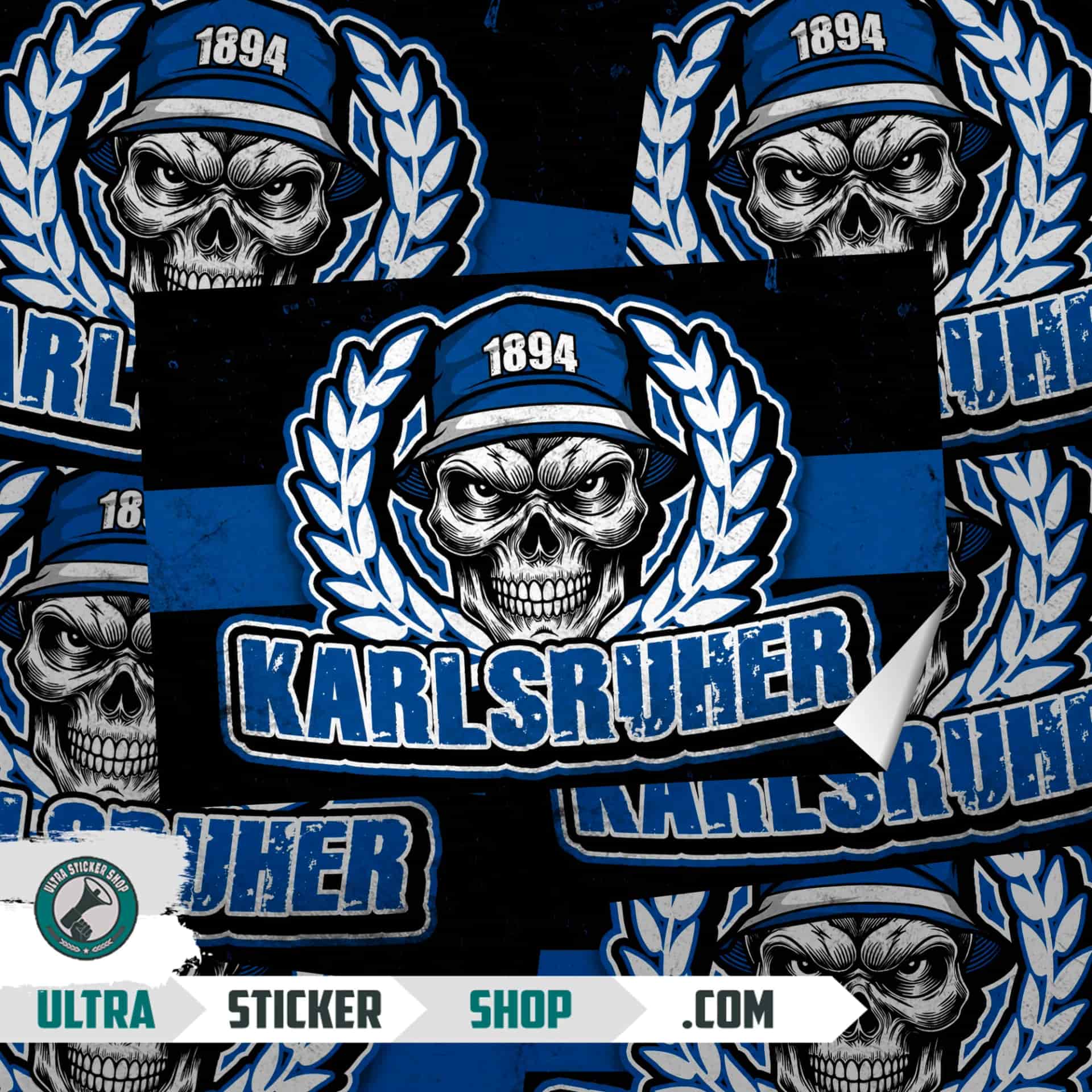 Karlsruher Aufkleber
