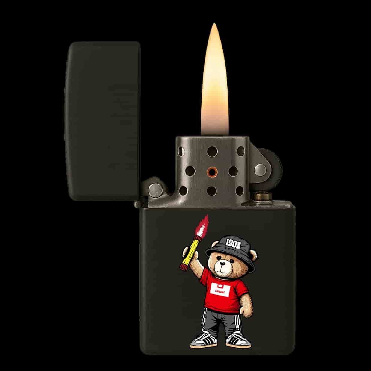 Kassel 1903 bear Feuerzeug