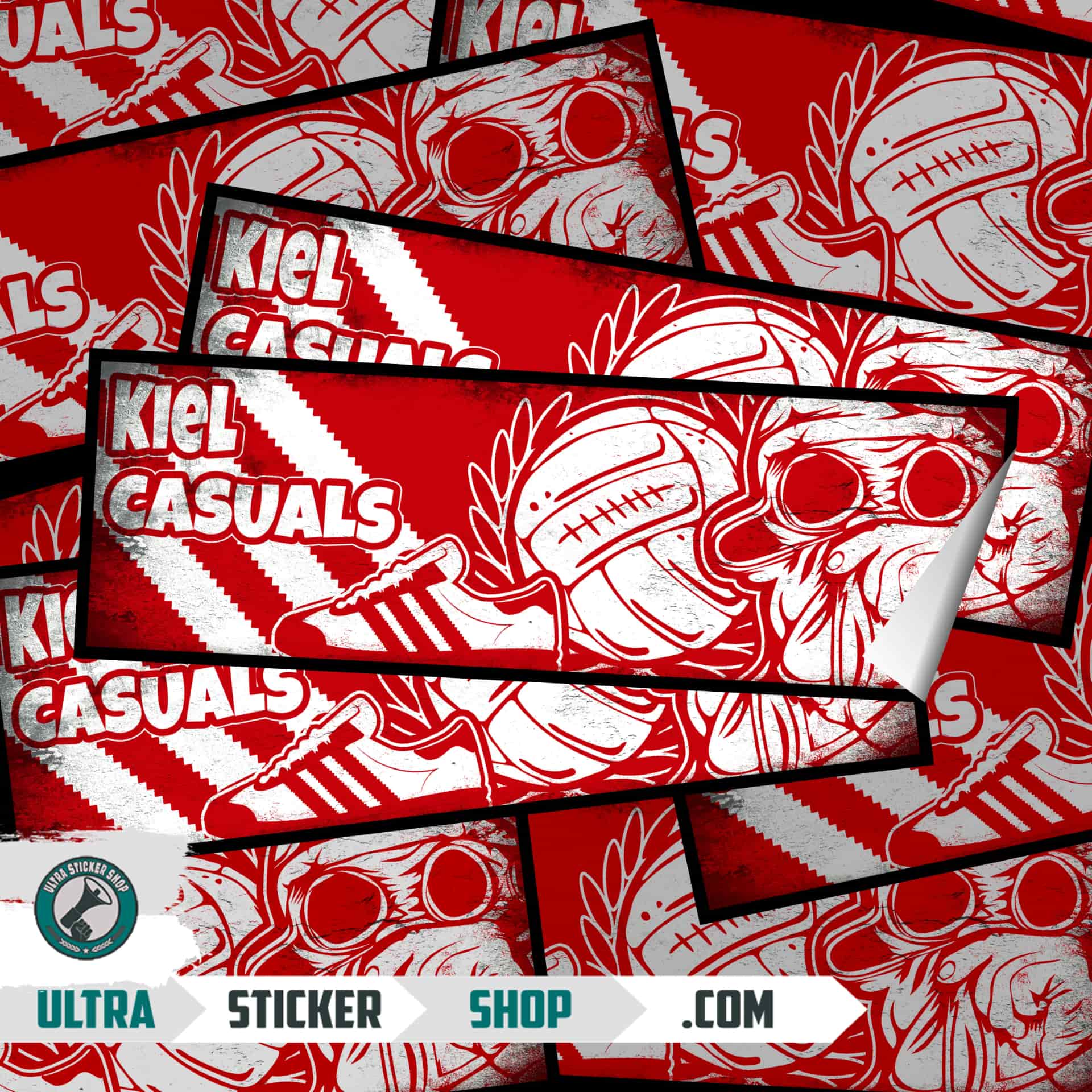 Kiel casuals Aufkleber