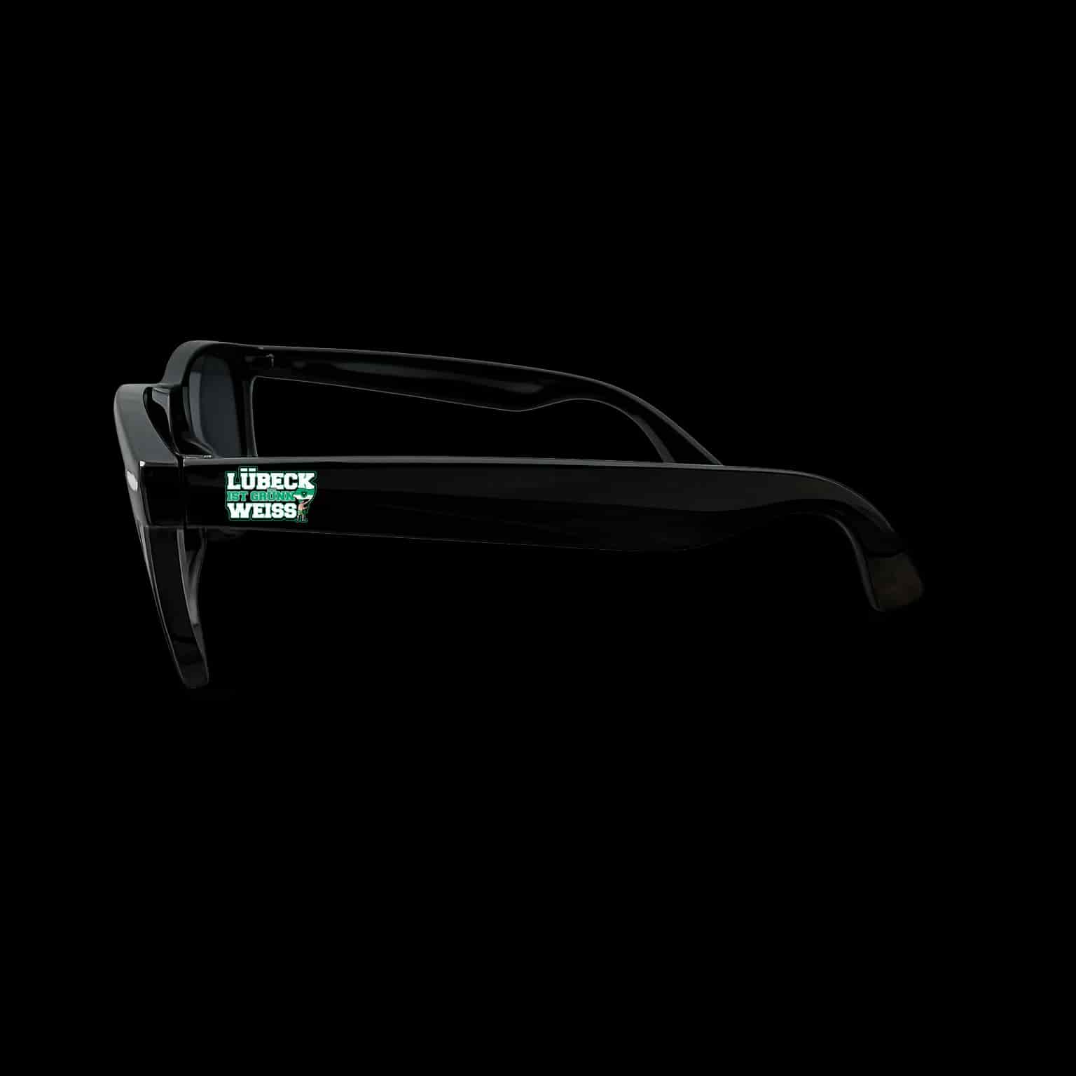 Lübeck ist Grünn weiss Sonnenbrille