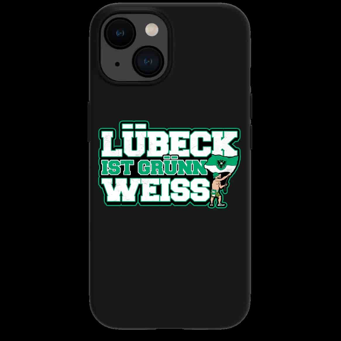 Lübeck ist Grünn weiss iPhone-Hülle