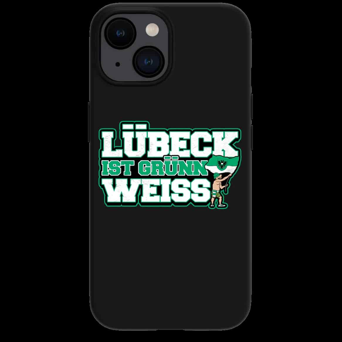 Lübeck ist Grünn weiss iPhone-Hülle
