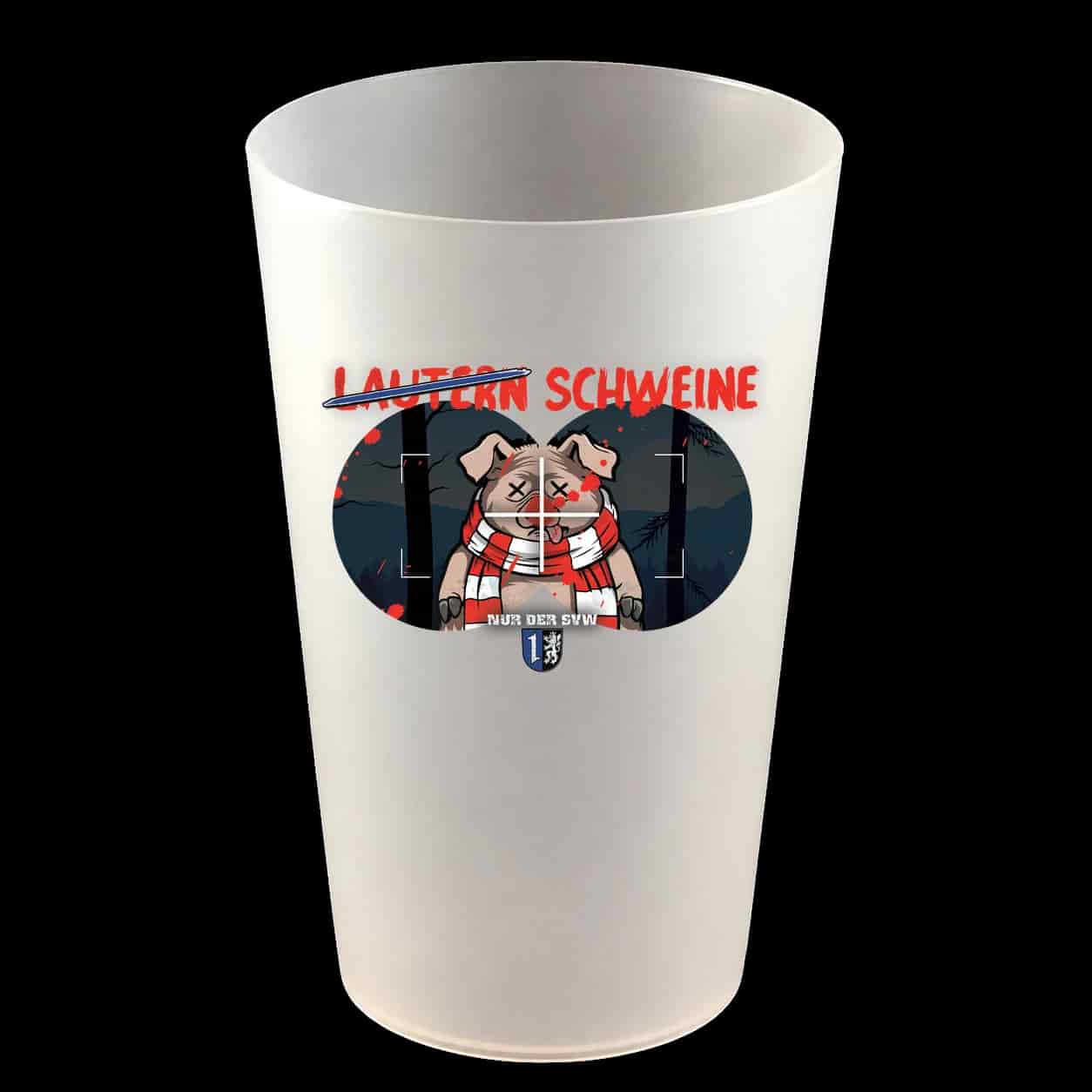 Lautern Schweine Mannheim Hartbecher
