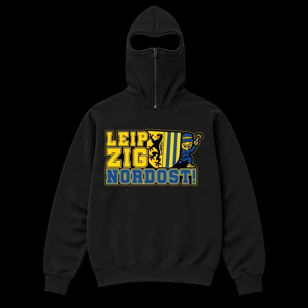 Leipzig Nordost Ninja Kapuzenpullover