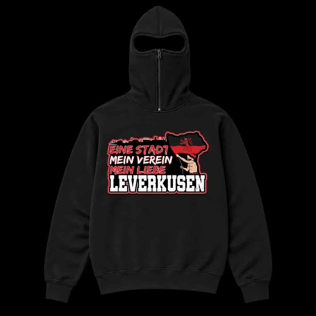 Leverkusen 1904, eine stadt, mein verein, mein liebe Ninja Kapuzenpullover