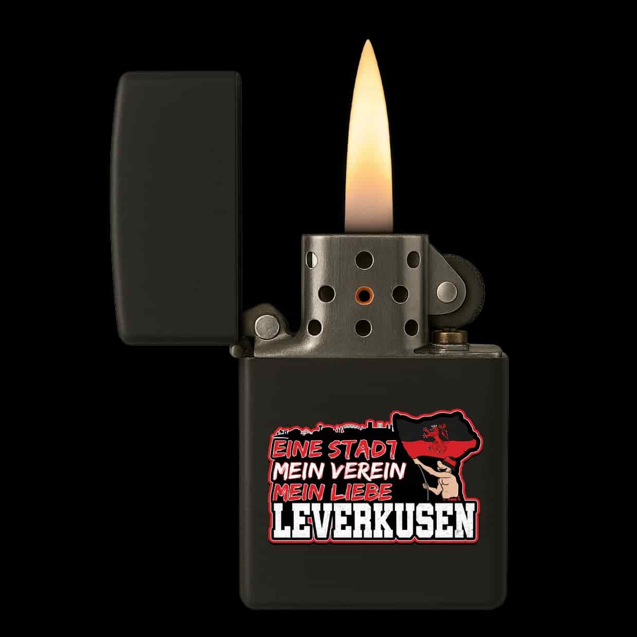 Leverkusen 1904, eine stadt, mein verein, mein liebe Feuerzeug
