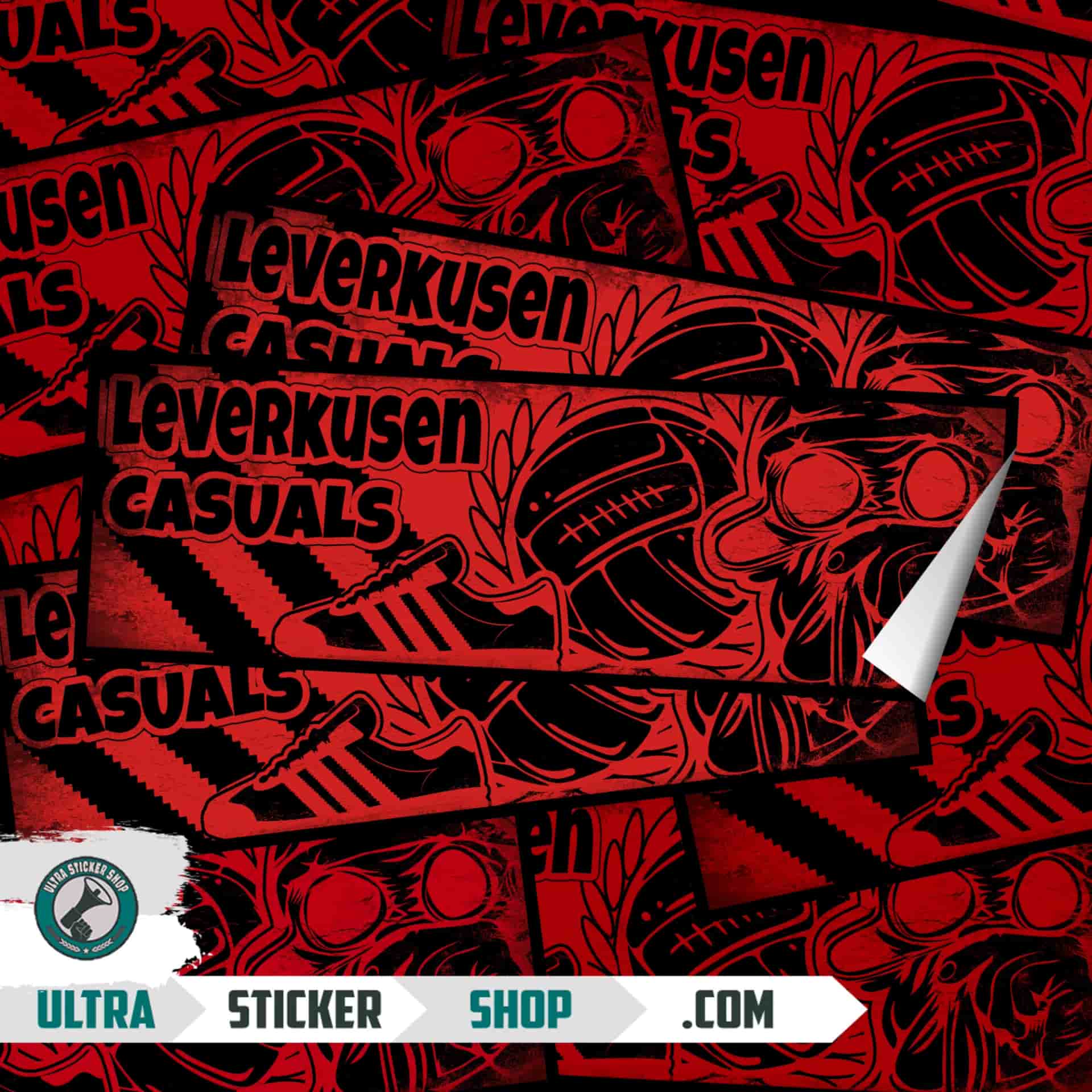 Leverkusen casuals Aufkleber