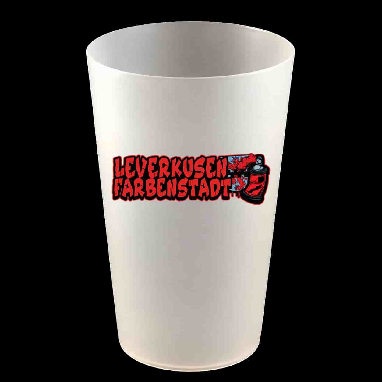 Leverkusen farbenstadt Hartbecher