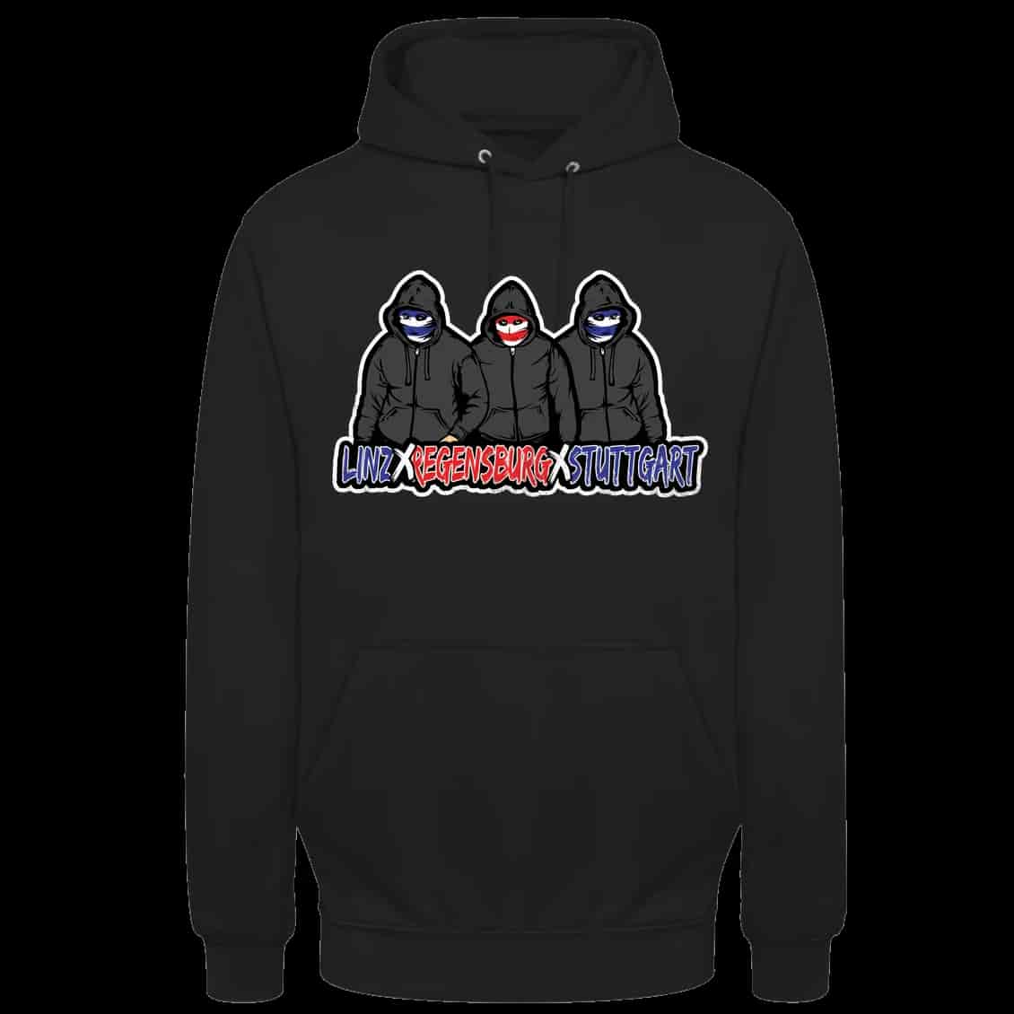 Linz X Regensburg x Stuttgart Hoodie